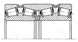 Модификация подшипника 77748М размер 240x410x268,5