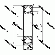 Подшипник S 6003-2RSR в Уфе