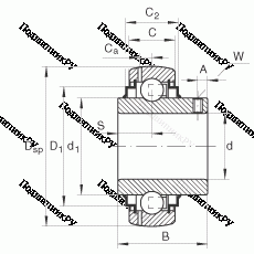 Подшипник GYE 75-KRR-B в Уфе