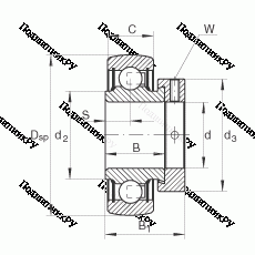 Подшипник RALE 25-NPP-B в Уфе