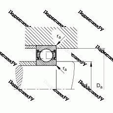 Подшипник 6208-2RSR в Уфе Подшипник 6208-2RSR в Уфе