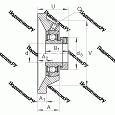 Подшипник PCJ 30-N в Уфе