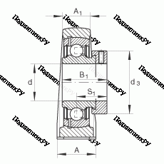 Подшипник PASE 35-N в Уфе
